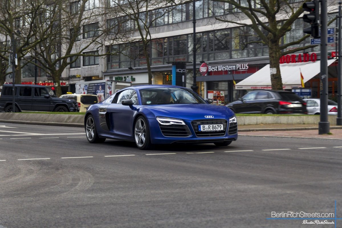 Audi R8 V10 Plus spotted in Berlin — BerlinRichStreets